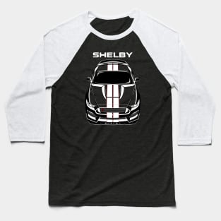 Ford Mustang Shelby GT350R 2015 - 2020 - White Stripes Baseball T-Shirt